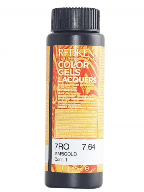 REDKEN COLOR GELS LACQUERS 7RO MARIGOLD