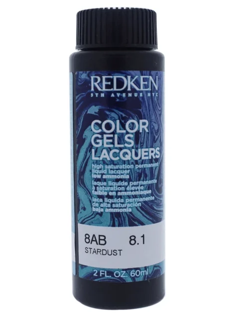 REDKEN COLOR GELS LACQUERS 8AB STARDUST