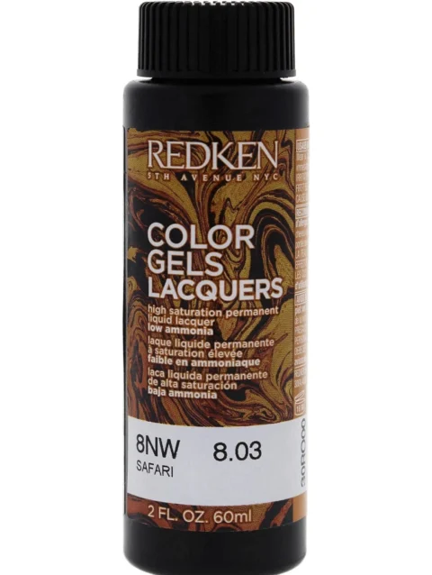 REDKEN COLOR GELS LACQUERS 8NW SAFARI