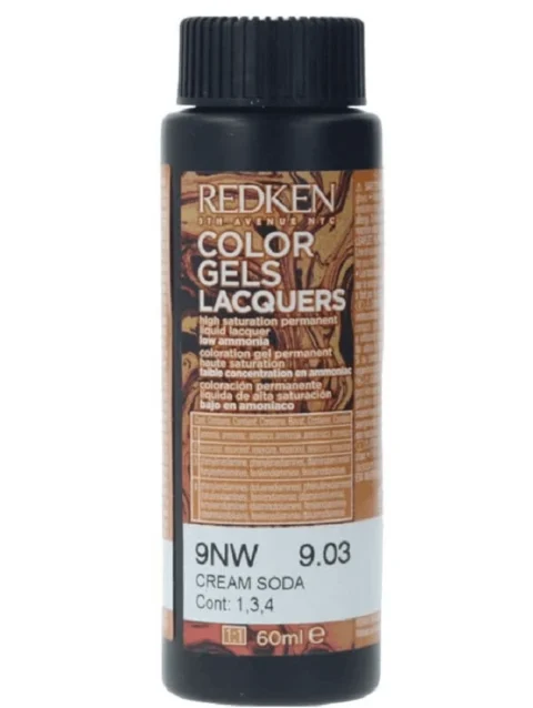 REDKEN COLOR GELS LACQUERS 9NW CREAM SODA