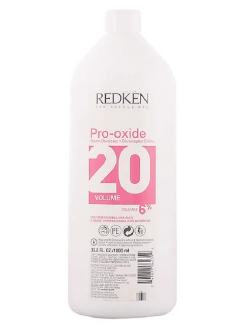 REDKEN PRO-OXIDE CREAM DEVELOPER 20 VOL. LT.