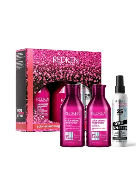 REDKEN TRAVEL KIT COLOR EXTEND MAGNETICS SHAMPOO/ CONDITIONER/25 BENEFITS