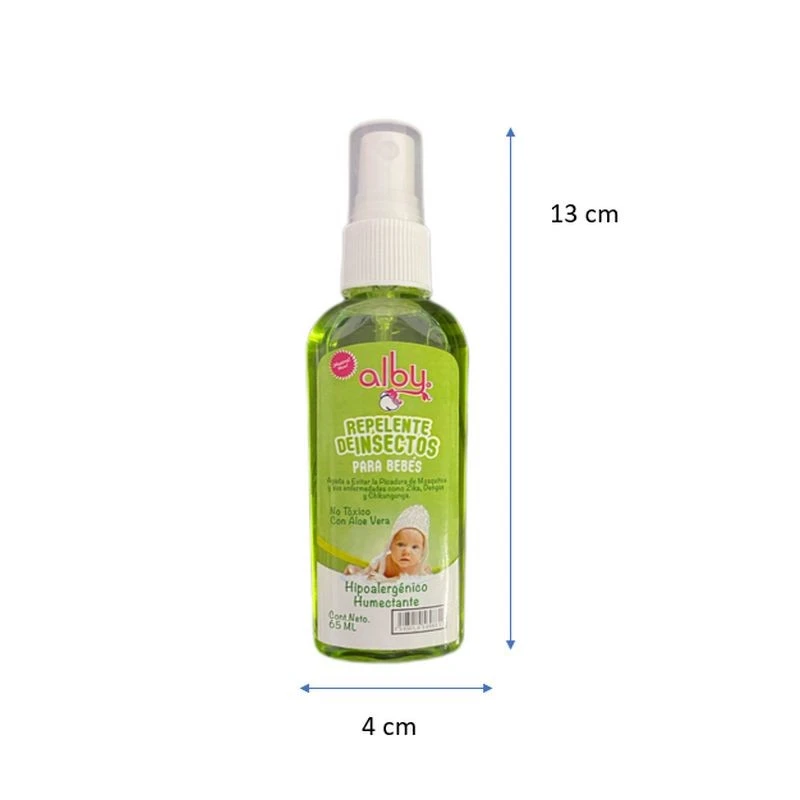 Repelente de Mosquitos para Bebe alby 65 ml (Paquete de 6) - Image 2