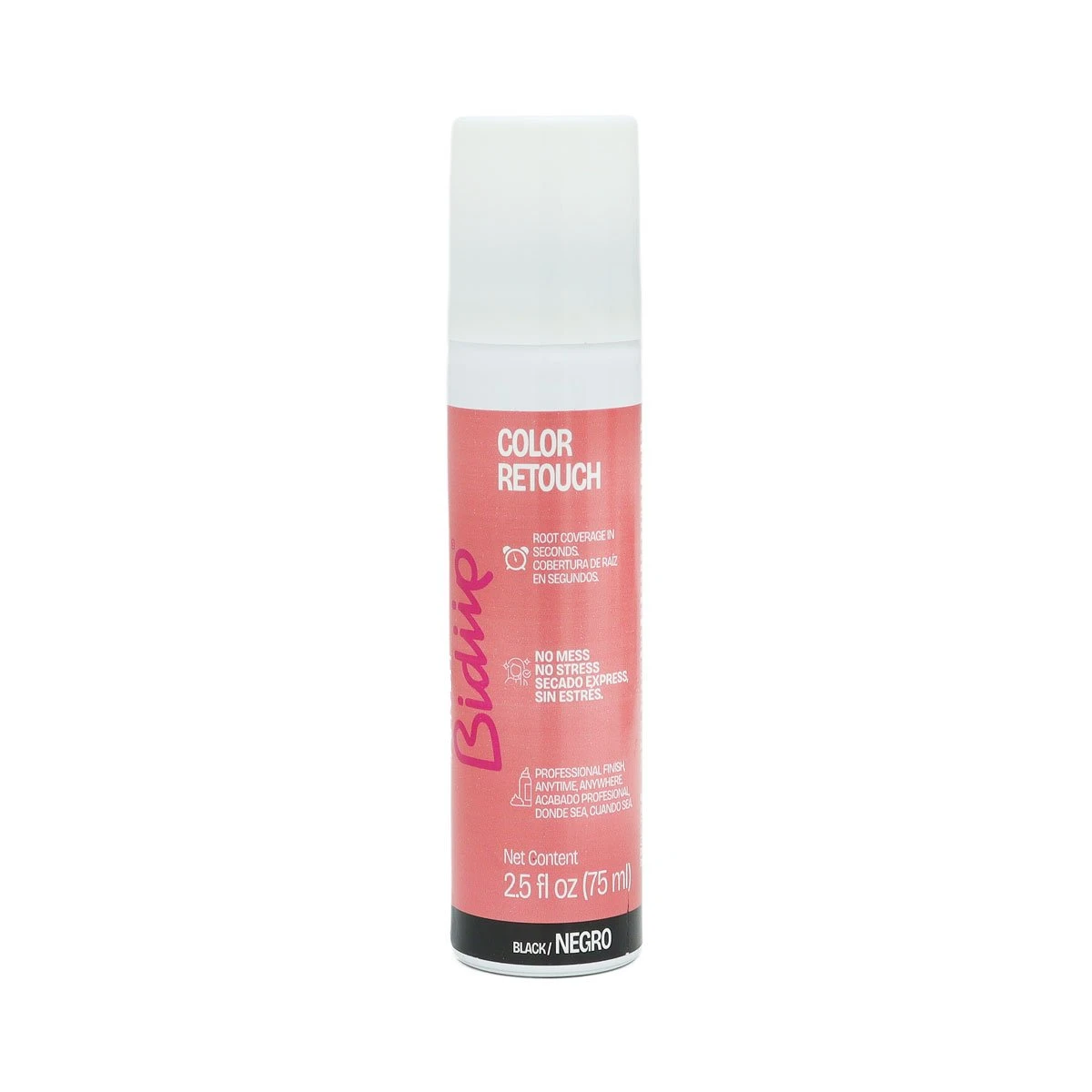 Retocador de Raíces en Spray Negro Anven Bidiip 75 ml