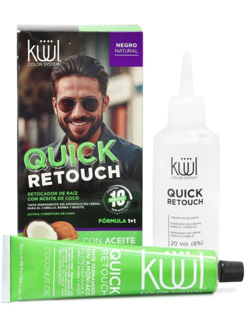 Retocador de Raíz Negro Quick Retouch Kuul