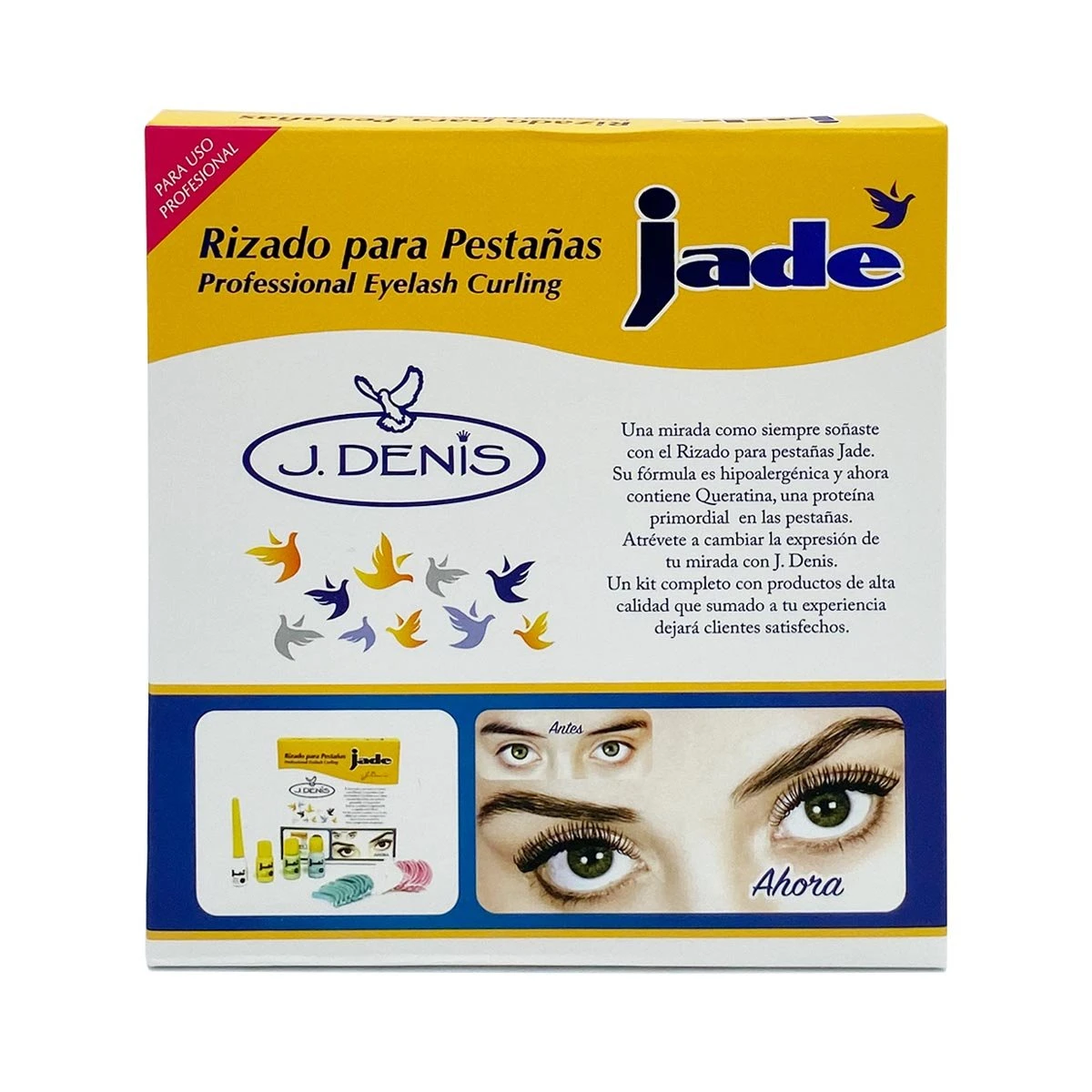 Rizado de Pestañas en Kit Jade J. Denis