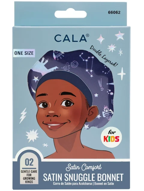 SATIN SNUGGLE BONNET - DINO CONSTELLATION