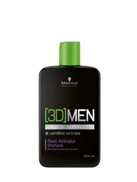 SCHWARZKOPF 3D MEN SION ACTIVADOR DE RAICES 250 ML.