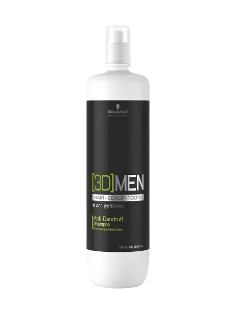 SCHWARZKOPF 3D MEN SION ANTI-DANDRUFF SHAMPOO 1 LT.