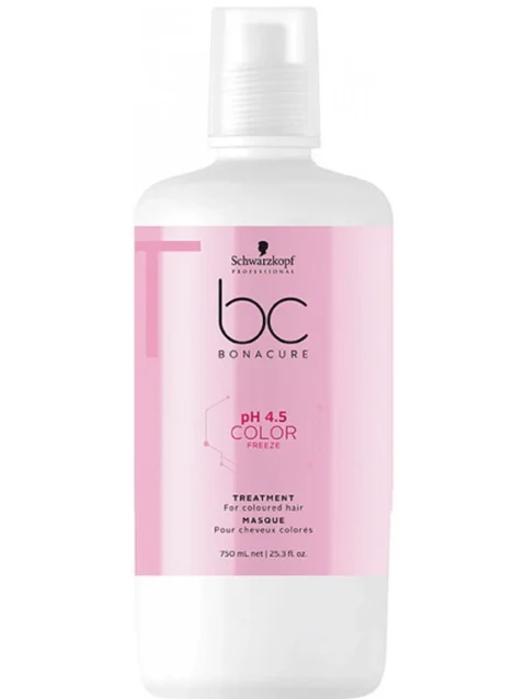 SCHWARZKOPF BC COLOR FREEZE TREATMENT MASQUE 750 ML.