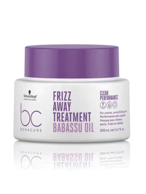 SCHWARZKOPF BC FRIZZ AWAY TREATMENT BABASSU OIL 200 ML