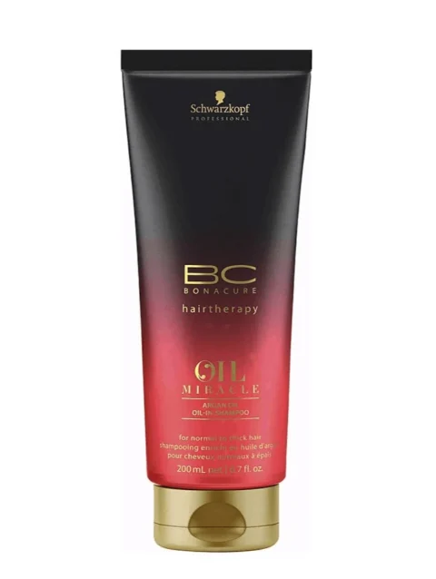 SCHWARZKOPF BC OIL MIRACLE ARGAN SHAMPOO 200 ML.