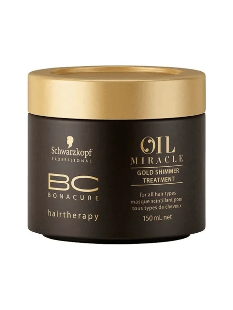 SCHWARZKOPF BC OIL MIRACLE GOLD SHIMMER TRATAMIENTO BRILLO 150 ML.