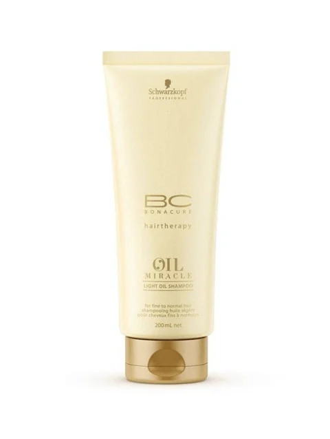 SCHWARZKOPF BC OIL MIRACLE MARULA SHAMPOO CABELLO DELGADO 200 ML.