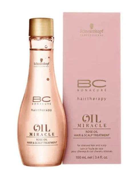SCHWARZKOPF BC OIL MIRACLE ROSE HAIR & SCALP 100 ML.