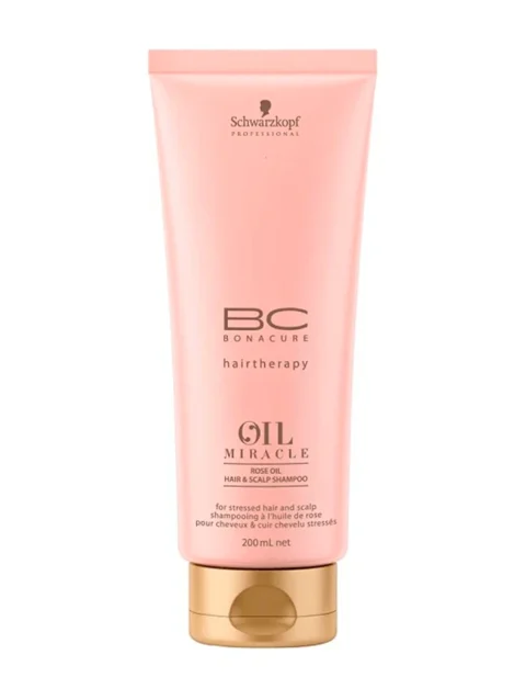 SCHWARZKOPF BC OIL MIRACLE ROSE SHAMPOO 200 ML.