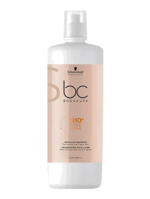 SCHWARZKOPF BC Q10 TIME RESTORE SHAMPOO 1000 ML.
