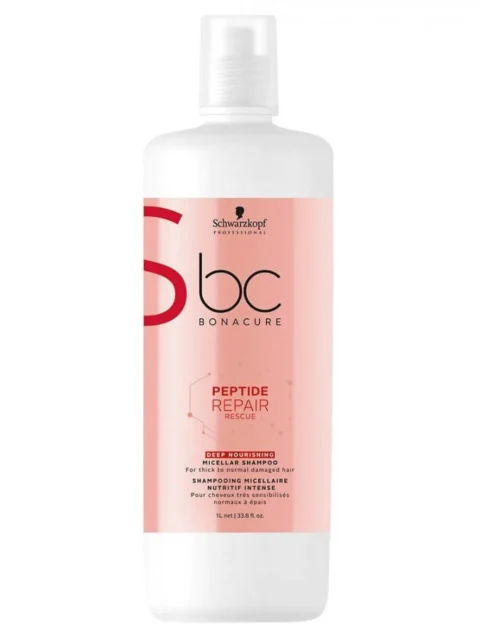 SCHWARZKOPF BC REPAIR RESCUE DEEP NOURISHING SHAMPOO 1000 ML.