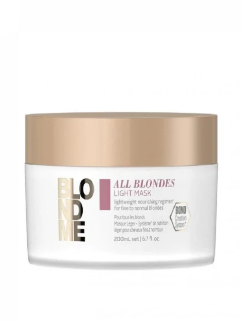 SCHWARZKOPF BLONDME ALL BLONDES LIGHT MASK 200 ML.