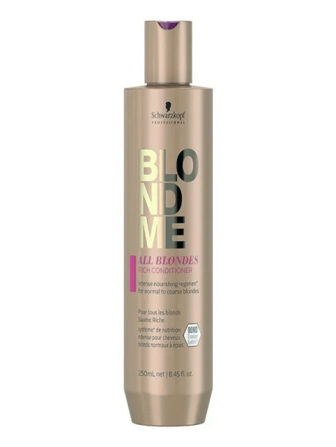 SCHWARZKOPF BLONDME ALL BLONDES RICH CONDITIONER 250 ML.