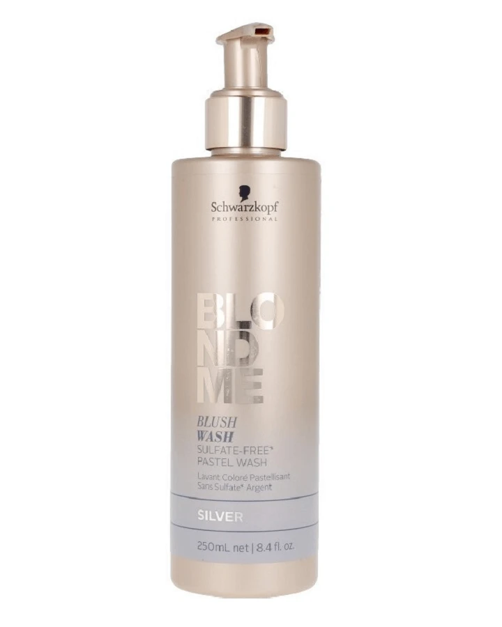 SCHWARZKOPF BLONDME BLUSH WASH SILVER 250 ML.(D)