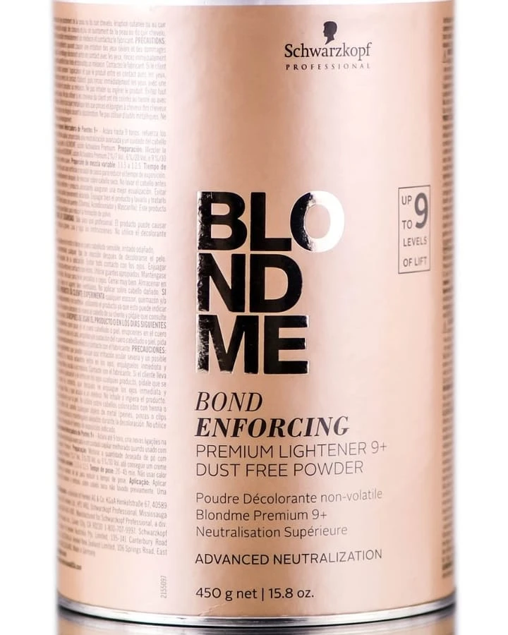 SCHWARZKOPF BLONDME BOND ENFORCING 9+ 450 GRS.