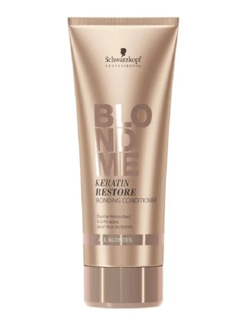 SCHWARZKOPF BLONDME KERATIN RESTORE BOND CONDITIONER ALL BLONDES 200 ML.(D)