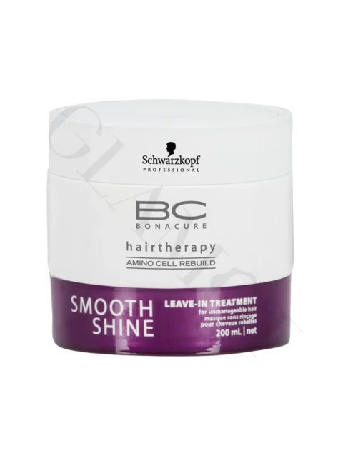 SCHWARZKOPF BONACURE SMOOTH SHINE LEAVE IN TREATMENT 200 ML.