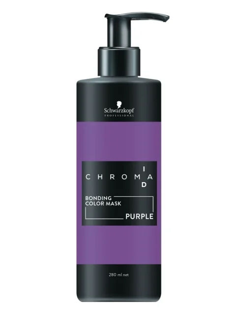 SCHWARZKOPF CHROMA ID BONDING COLOR MASK 280 ML. PURPLE VIOLET