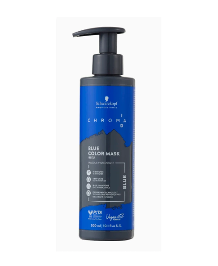 SCHWARZKOPF CHROMA ID BONDING COLOR MASK 300 ML. AZUL
