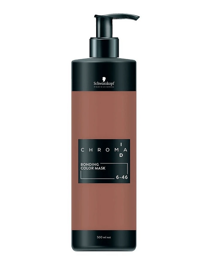 SCHWARZKOPF CHROMA ID BONDING COLOR MASK 500 ML. 6-46