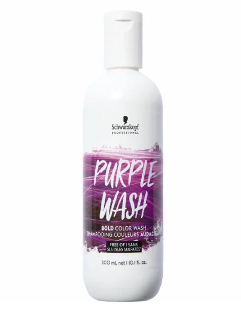 SCHWARZKOPF COLOR PURPLE WASH SHAMPOO 250 ML.