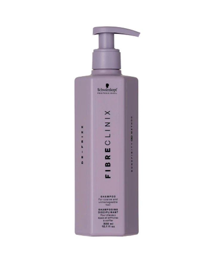 SCHWARZKOPF FIBRE CLINIX 2026 DE-FRIZZ SHAMPOO ANTIENCRESPADO 300 ML.