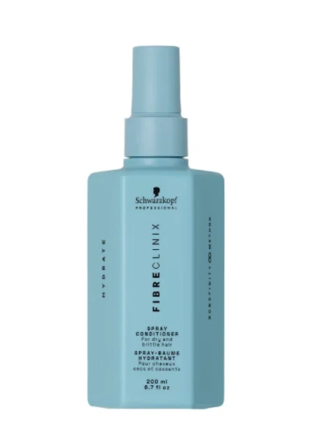SCHWARZKOPF FIBRE CLINIX 2026 HYDRATE SPRAY CONDITIONER 200 ML.