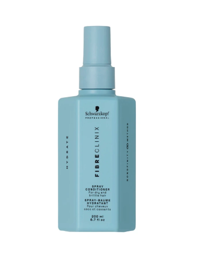 SCHWARZKOPF FIBRE CLINIX 2026 HYDRATE SPRAY CONDITIONER 200 ML.