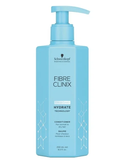 SCHWARZKOPF FIBRE CLINIX HIDRATANTE ACONDICIONADOR 250 ML.