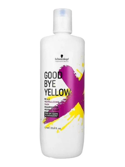 SCHWARZKOPF GOODBYE YELLOW LITRO