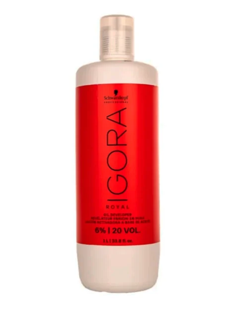 SCHWARZKOPF IGORA ROYAL OXIDANTE 20 VOL. 1000 ML.
