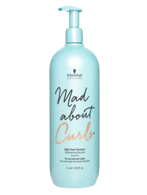 SCHWARZKOPF MAD ABOUT CURLS HIGH FOAM SHAMPOO 1000 ML.