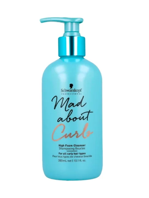 SCHWARZKOPF MAD ABOUT CURLS LOW FOAM SHAMPOO 300 ML.
