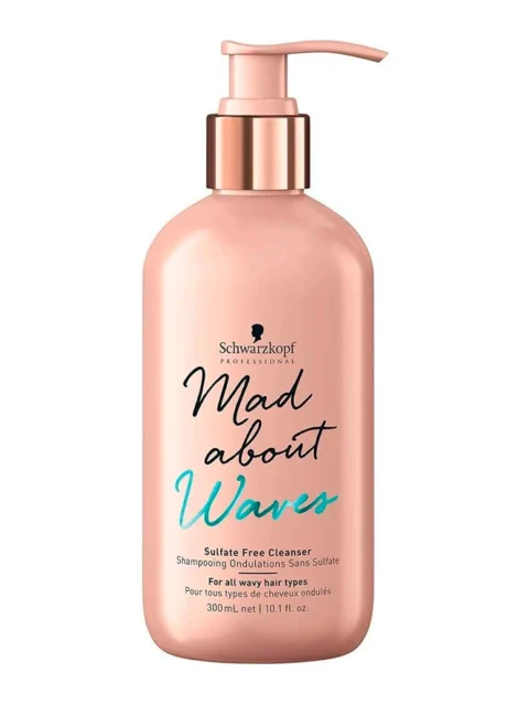 SCHWARZKOPF MAD ABOUT WAVES SHAMPOO SIN SULFATOS 300 ML.