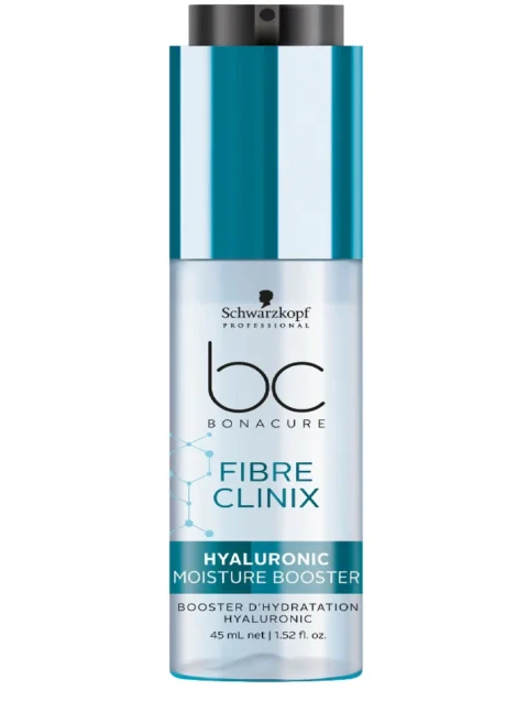 SCHWARZKOPF NUEVO BC HYALURONIC MOISTURE KICK FIBRE CLINIX BOOSTER 45 ML.(D)