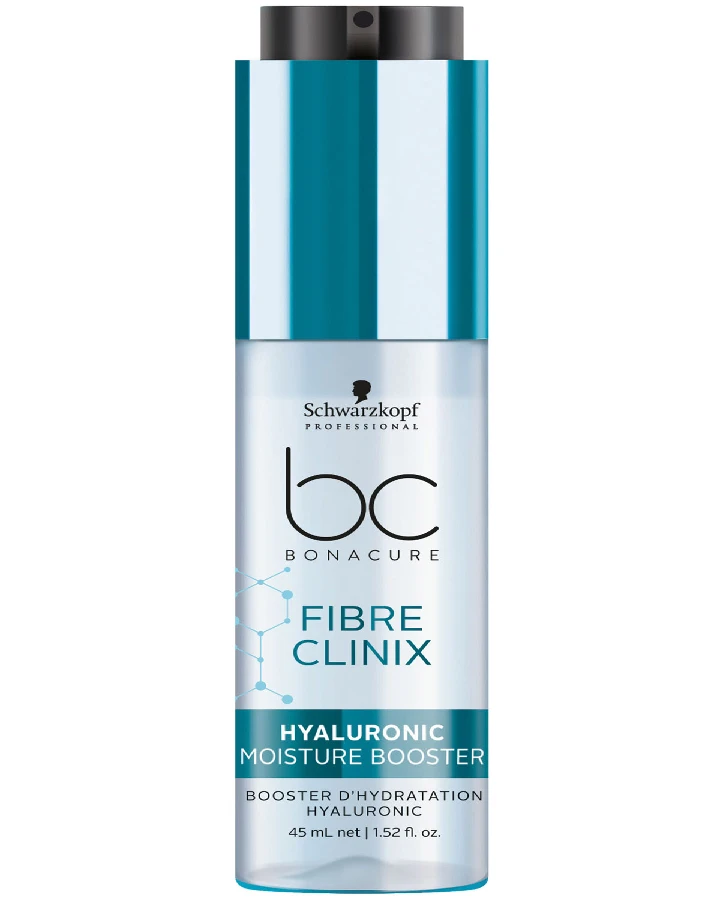 SCHWARZKOPF NUEVO BC HYALURONIC MOISTURE KICK FIBRE CLINIX BOOSTER 45 ML.(D)