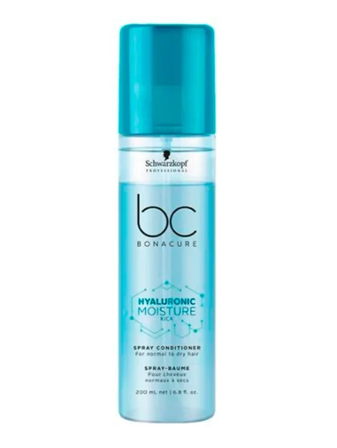 SCHWARZKOPF NUEVO BC HYALURONIC MOISTURE KICK SPRAY CONDITIONER 200 ML.