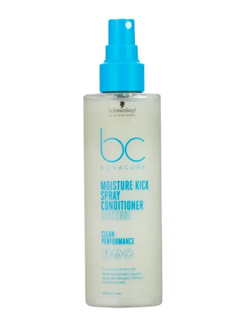SCHWARZKOPF NUEVO BC HYALURONIC MOISTURE KICK SPRAY CONDITIONER 50 ML.