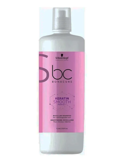 SCHWARZKOPF NUEVO BC KERATIN SMOOTH PERFECT SHAMPOO 1 LT.