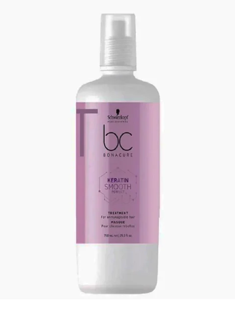 SCHWARZKOPF NUEVO BC KERATIN SMOOTH PERFECT TRATMENT 750 ML.