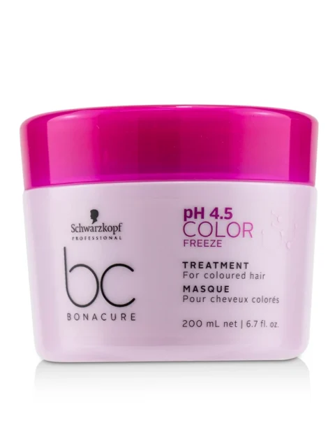 SCHWARZKOPF NUEVO BC PH 4.5 COLOR FREEZE MASK 200 ML.