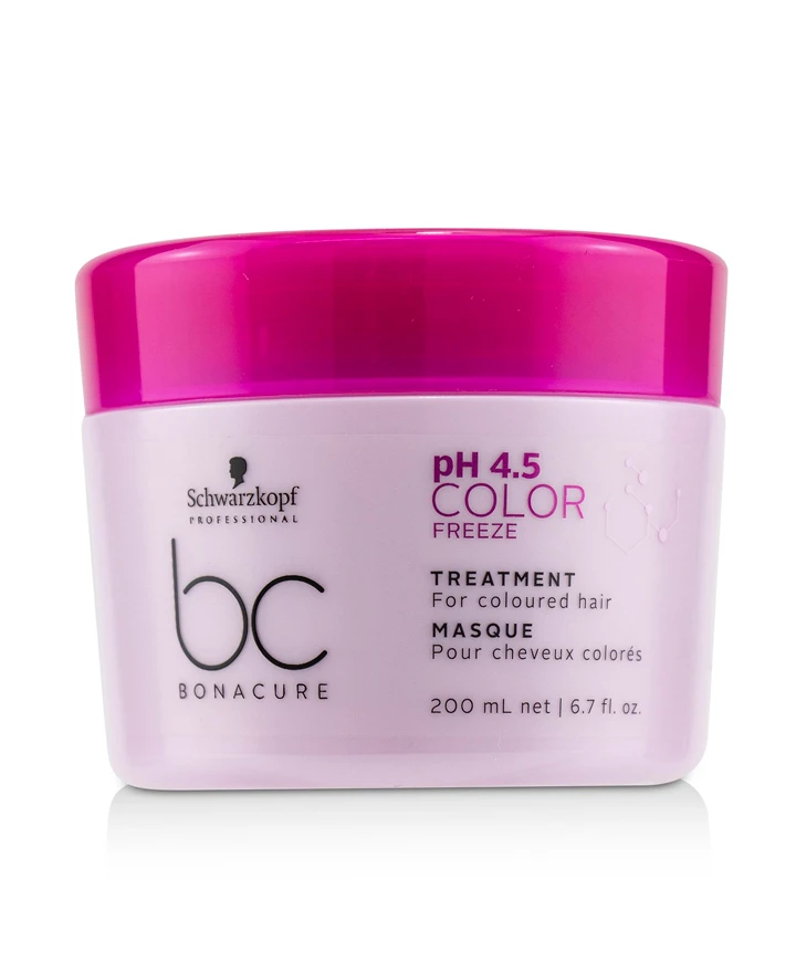 SCHWARZKOPF NUEVO BC PH 4.5 COLOR FREEZE MASK 200 ML.