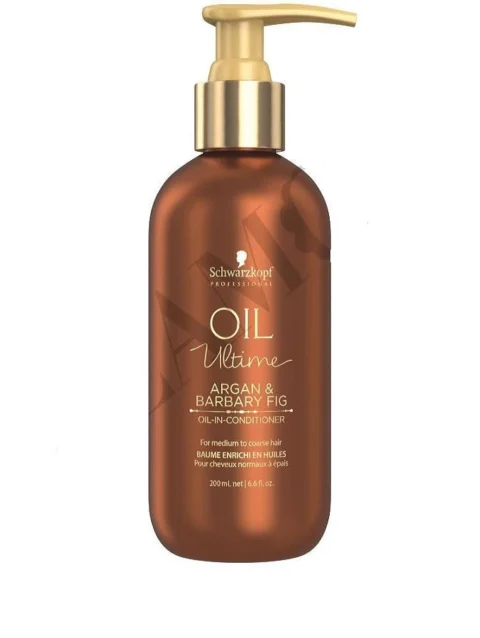 SCHWARZKOPF NUEVO OIL ULTIME ARGAN & BARBARY FIG CONDITIONER 200 ML.